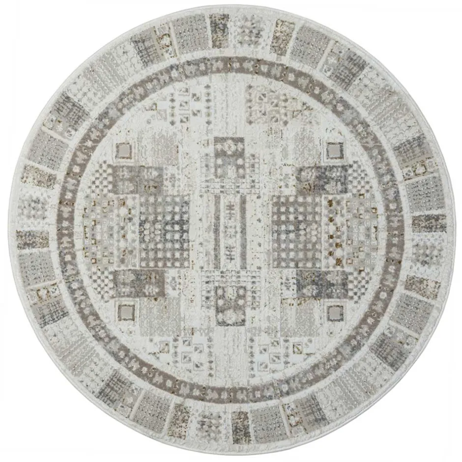 Teppiche*Pharao24 120 cm Teppich rund Ackora