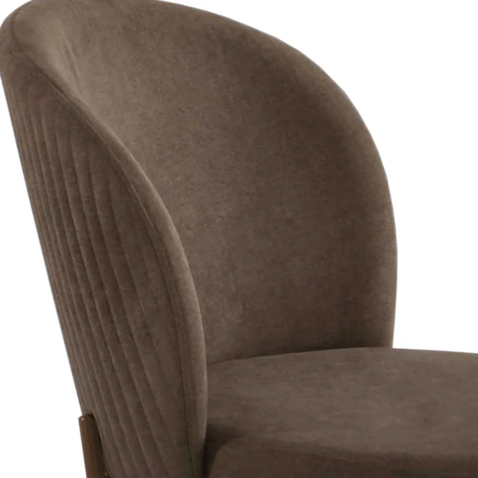 Pharao24 4 Stühle in Braun Calinesta> Küchenstühle|Esszimmerstühle