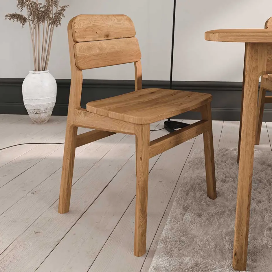 Pharao24 2 Stühle Koropi> Massivholz Stühle