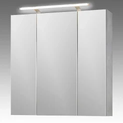 Pharao24 3 türiger Bad Spiegelschrank Haiti> Badezimmerschränke|Spiegelschränke