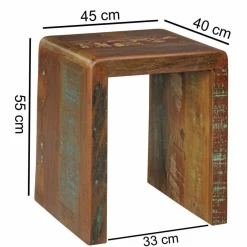 Wohnzimmertisch|Beistelltische*Pharao24 Ablagetisch Frees