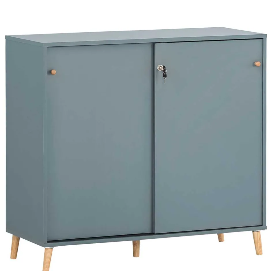 Pharao24 Abschließbarer Officeschrank Hermine> Büroschränke|Aktenschränke