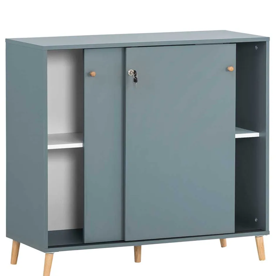 Pharao24 Abschließbarer Officeschrank Hermine> Büroschränke|Aktenschränke