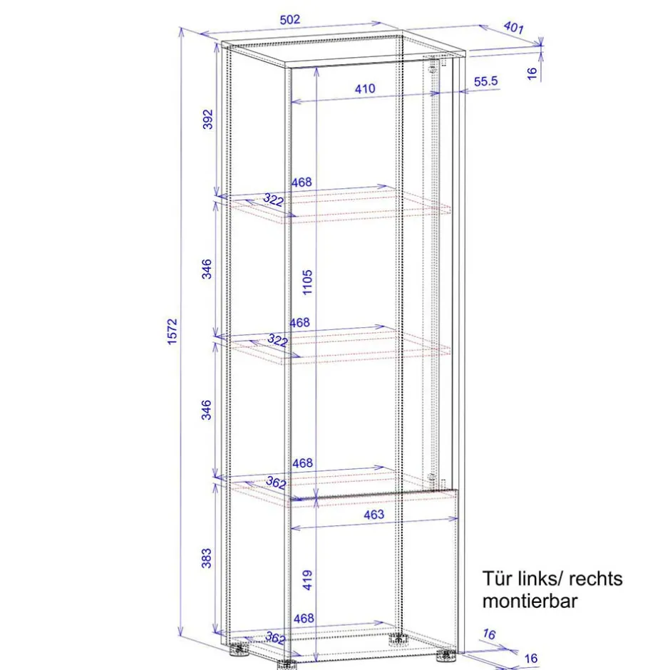 Pharao24 Aktenordnerschrank Rascian> Büroschränke|Aktenschränke