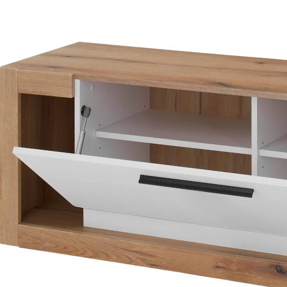 Moderne Wohnwände|Wohnwand 300 Cm*Pharao24 Anbauwand Asprecca