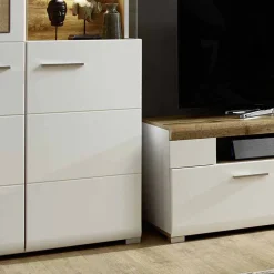 Moderne Wohnwände*Pharao24 Anbauwand Drucana