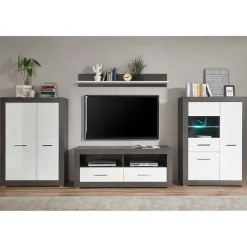 Pharao24 Anbauwand Jains> Moderne Wohnwände|Wohnwand 350 Cm