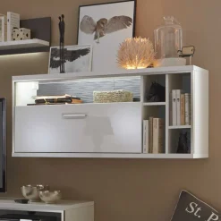 Moderne Wohnwände|Hochglanz Wohnwände*Pharao24 Anbauwand Lefaria