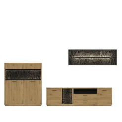 Pharao24 Anbauwand Ostoro> Moderne Wohnwände|Wohnwand 350 Cm