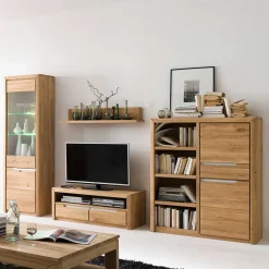 Pharao24 Anbauwand Vlarenzo> Moderne Wohnwände|Massivholz Wohnwände