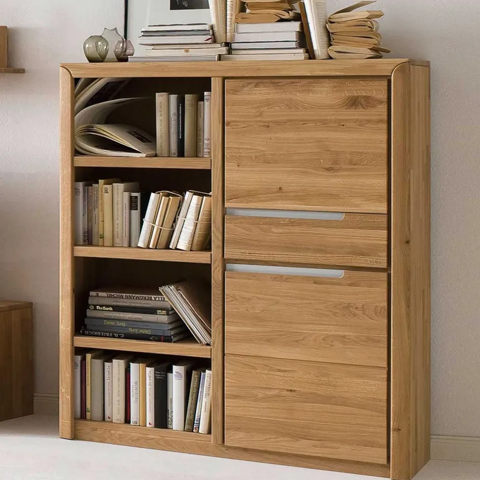 Pharao24 Anbauwand Vlarenzo> Moderne Wohnwände|Massivholz Wohnwände