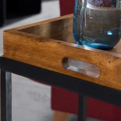 Beistelltische|Massivholztische*Pharao24 Anstelltisch Adrionata