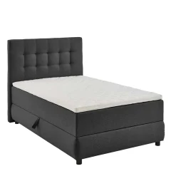 Funktionsbetten|Schubkastenbetten*Pharao24 Anthrazit Boxbett Ambrosso