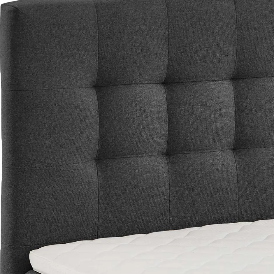 Funktionsbetten|Schubkastenbetten*Pharao24 Anthrazit Boxbett Ambrosso