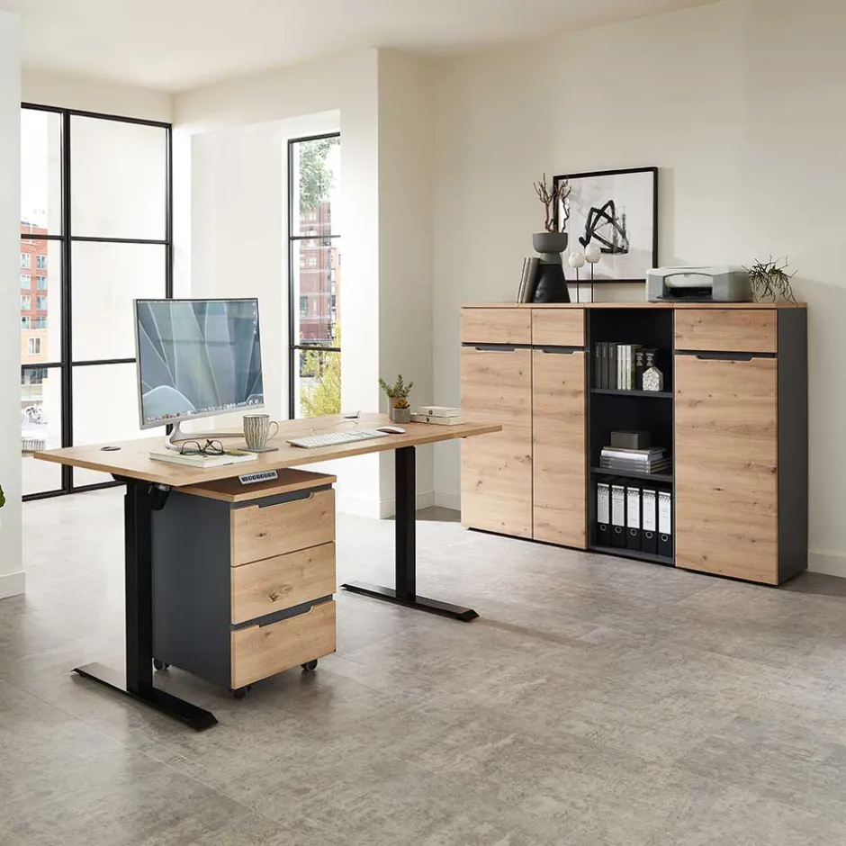 Pharao24 Arbeitszimmermöbel Set Esdravos> Büromöbel Sets