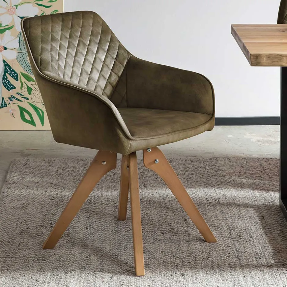 Pharao24 Armlehnen Polsterstuhl Phidias> Armlehnstühle