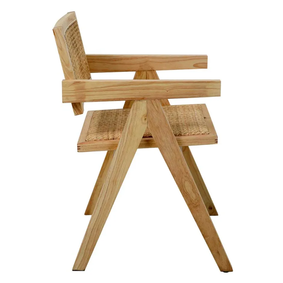 Armlehnstühle*Pharao24 Armlehnenstuhl Holz Tamyra