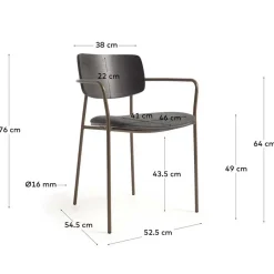 Armlehnstühle*Pharao24 Armlehnenstuhl Set Abelles