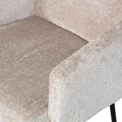 Polsterstühle|Armlehnstühle*Pharao24 Armlehner Beige-Grau Volgan