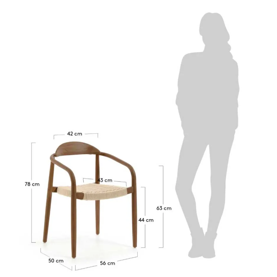 Pharao24 Armlehner Locks> Armlehnstühle|Massivholz Stühle