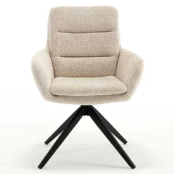 Pharao24 Armlehnstuhl drehbar Bronja> Küchenstühle|Esszimmerstühle