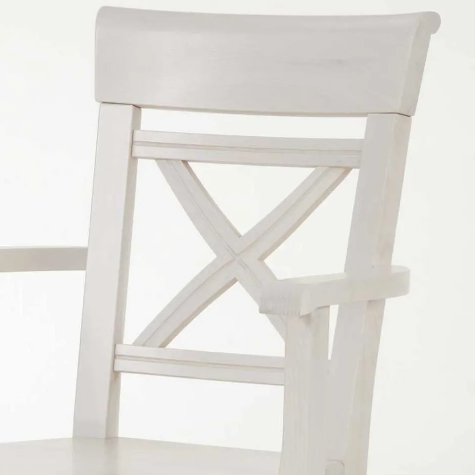 Pharao24 Armlehnstuhl Megida> Armlehnstühle|Massivholz Stühle