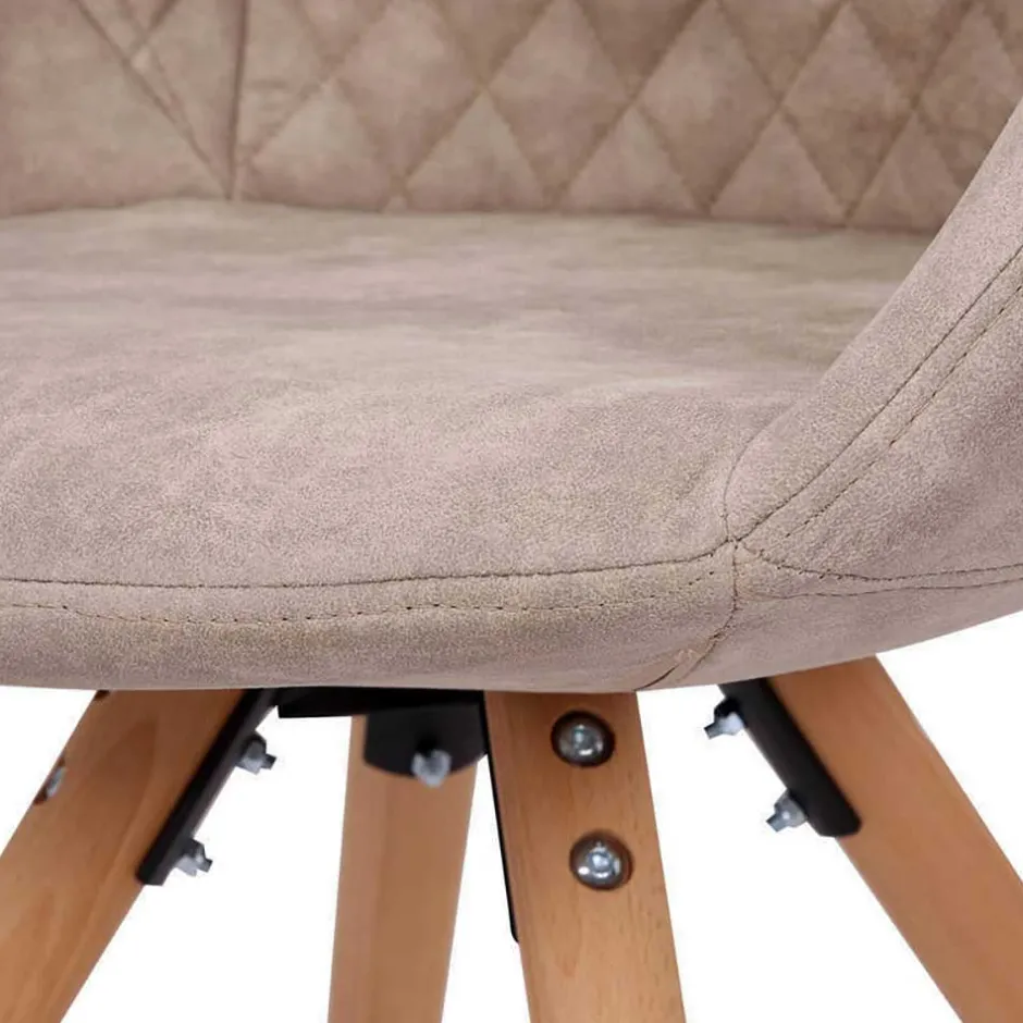 Lederstühle|Esszimmersessel*Pharao24 Armlehnstuhl Mialanuro