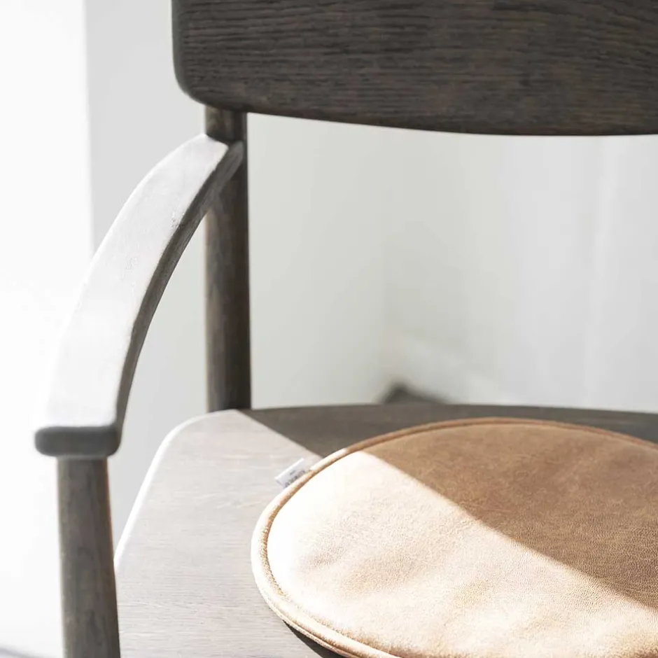 Massivholz Stühle*Pharao24 Armlehnstuhl Walentina