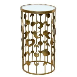 Pharao24 Ausgefallener Beistelltisch Lois> Telefontische|Glastische