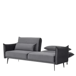 Pharao24 Ausklappbares Sofa Samt Calexia><noscript><img width=