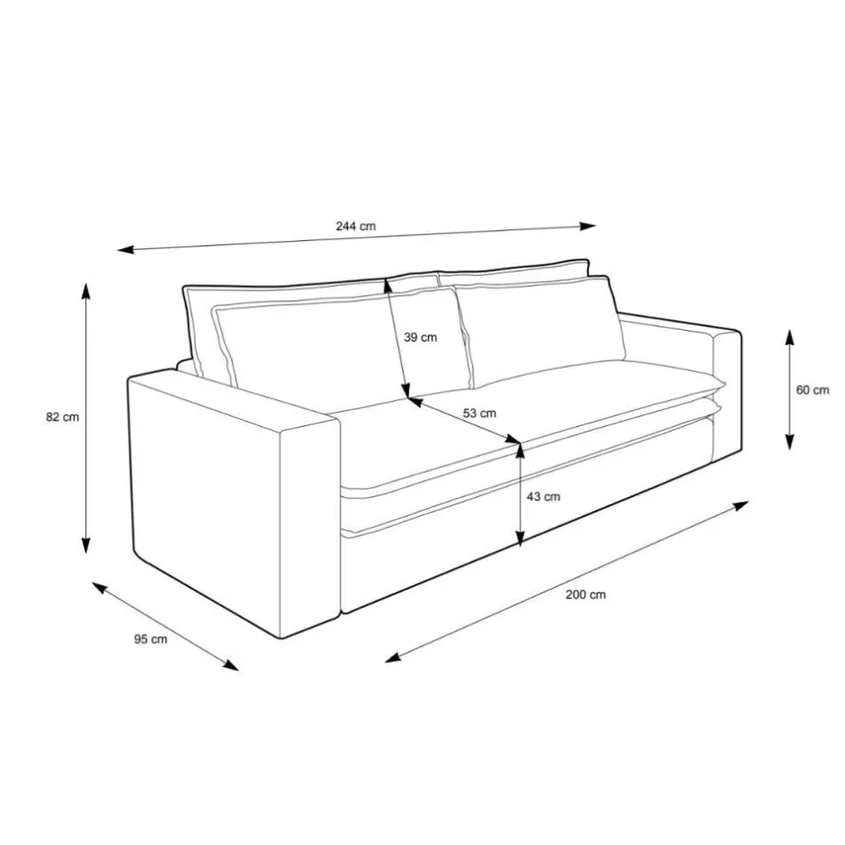 Wohnzimmercouch|Einzelsofa*Pharao24 Ausklappbares Sofa Zipna