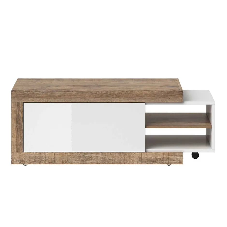 Pharao24 Ausziehbarer Couchtisch Prismo> Wohnzimmertisch|Couchtische