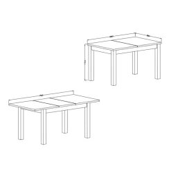 Pharao24 Ausziehbarer Tisch Conru><noscript><img width=