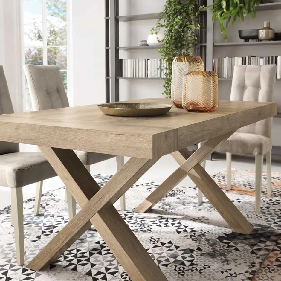 Ausziehtische*Pharao24 Ausziehtisch Biancaneve