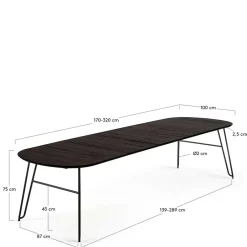 Ausziehtische*Pharao24 Ausziehtisch Caviosa