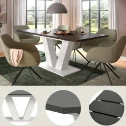 Ausziehtische*Pharao24 Ausziehtisch Fulcao