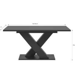 Ausziehtische*Pharao24 Ausziehtisch Timmon