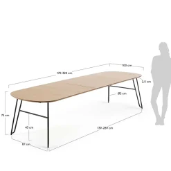 Ausziehtische*Pharao24 Ausziehtisch Zandrada