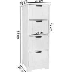 Hochkommoden|Telefonschränke*Pharao24 Bad Hochkommode Juwan