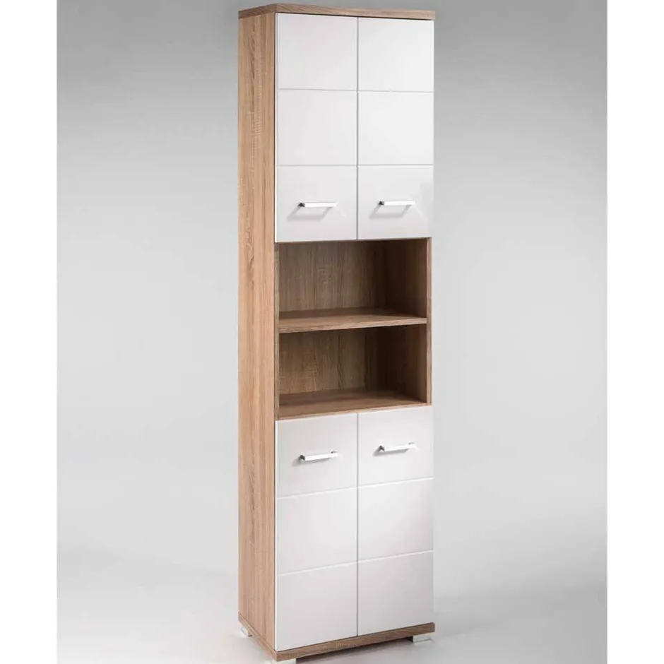 Pharao24 Bad Hochschrank Evinele> Bad Hochschränke|Badezimmerschränke