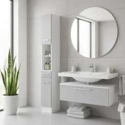 Pharao24 Bad Hochschrank Mosiana> Badezimmerschränke|Bad Hochschränke