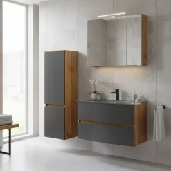 Badmöbel Sets*Pharao24 Bad Kombi Vaharian