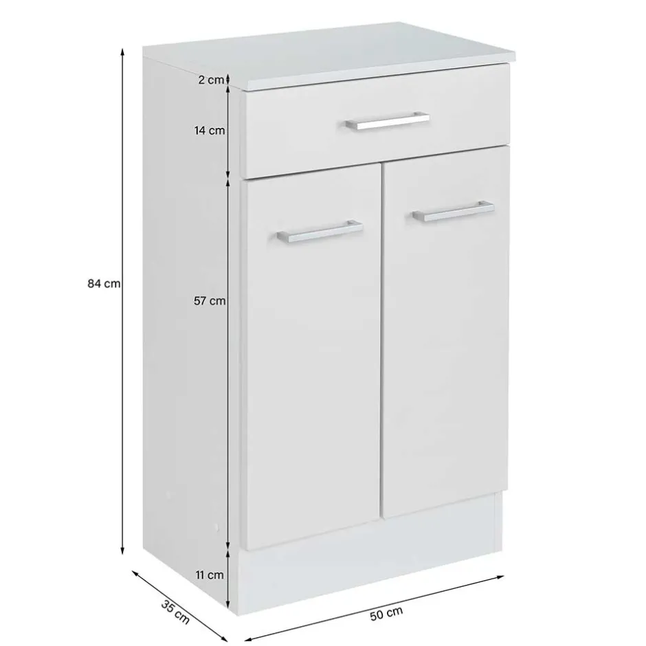 Badezimmerschränke|Bad Unterschränke*Pharao24 Bad Kommode Vadoria