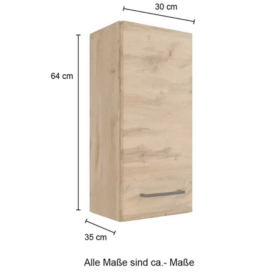 Badezimmerschränke|Bad Hängeschränke*Pharao24 Bad Oberschrank Longos