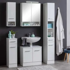 Badezimmerschränke|Bad Hochschränke*Pharao24 Bad Schrank Vadoria