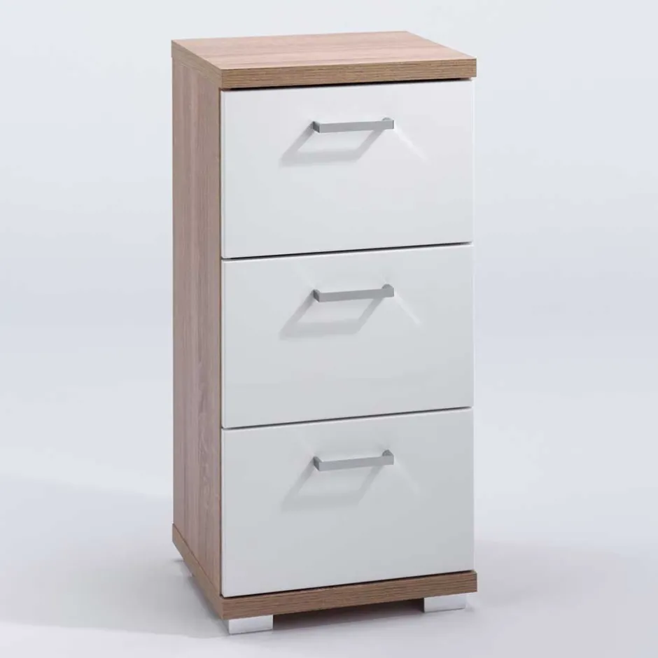 Bad Unterschränke|Badezimmerschränke*Pharao24 Bad Schubladenkommode Evinele