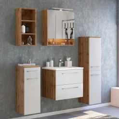 Bad Hochschränke*Pharao24 Bad Seitenschrank Vidorella