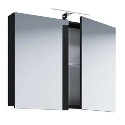 Pharao24 Bad Set 4-teilig schwarz Bonsai><noscript><img width=