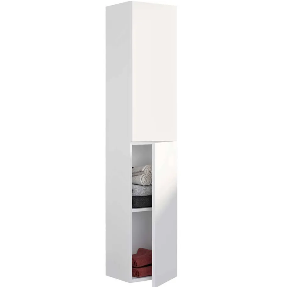 Pharao24 Bad Set weiß 4-teilig Pseidoca> Badmöbel Sets