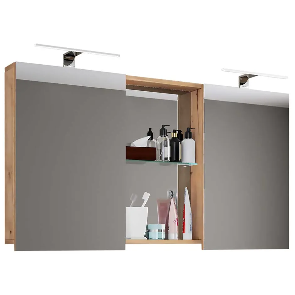 Pharao24 Bad Spiegelschrank Costa> Spiegelschränke|Badezimmerschränke